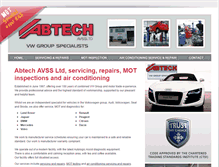Tablet Screenshot of abtechavssltd.com